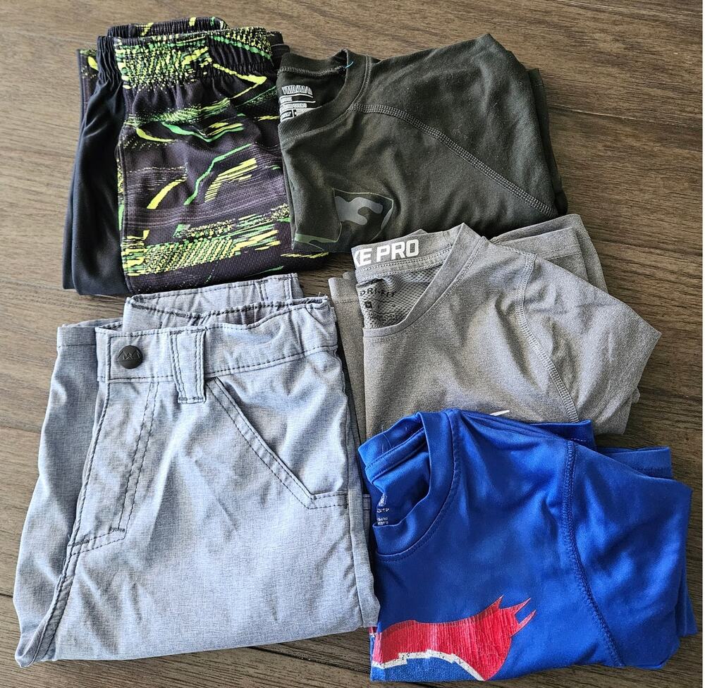 Lot of 2 Shorts and 3 Shirts, Size M - MK Shorts are size 10 Back to School Play
